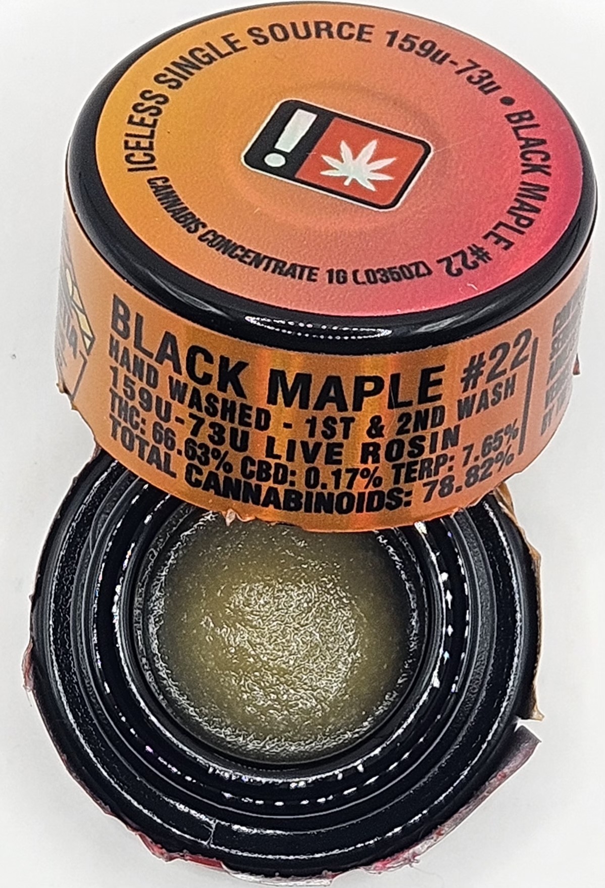 Photograph of product: Livetia Farms - Black Maple Rosin
