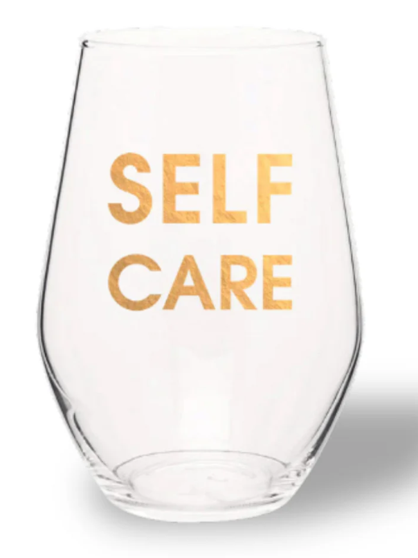 Photograph of product: Chez Gagne - Self Care Wine Glass