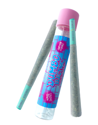 Photograph of product: Dumbo Electric Blue Dream Pre-roll