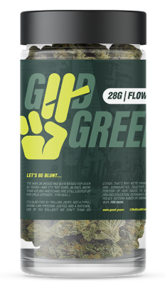 Photograph of product: GOOD GREEN | ZACK'S CAKE | MIXED BUDS - 28g