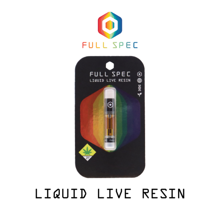 Photograph of product: Full Spec: Pink Unicorn - Live Resin Cartridge