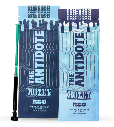 Photograph of product: RSO [NOT FOR SMOKING] | Mozey The Antidote | Orange Soda