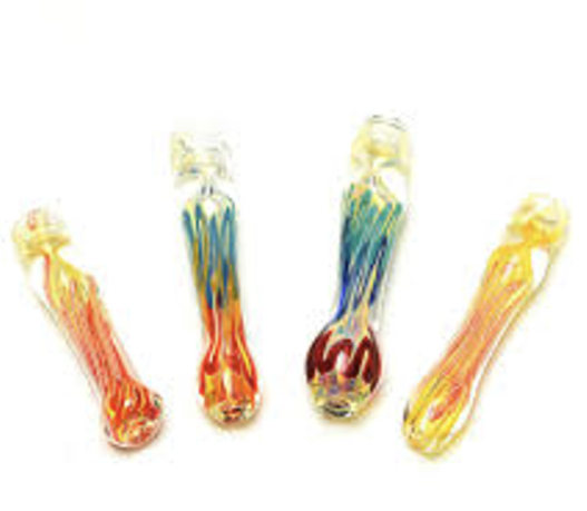Photograph of Product: Assorted Basic Glass One Hitter 3"