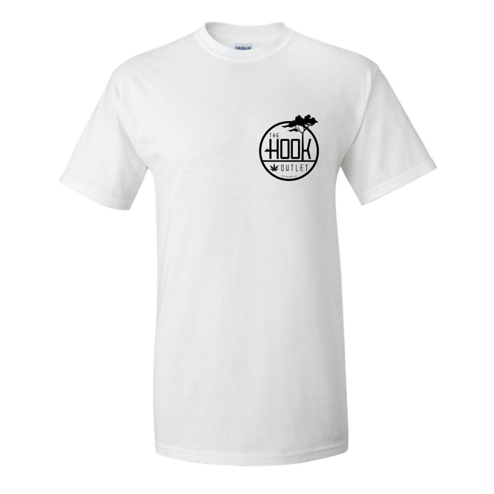 Photograph of product: Hook Tee - White - 2XL