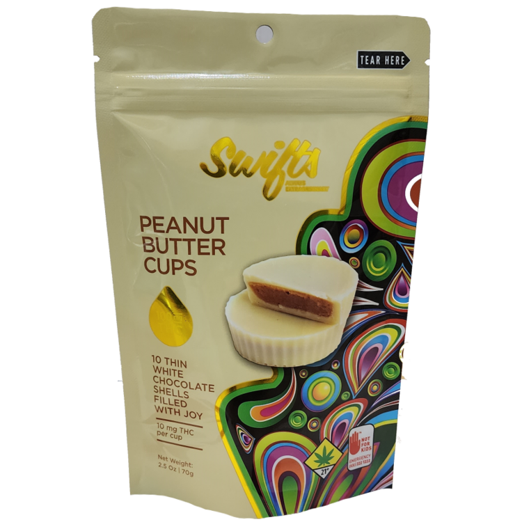 Photograph of product: 10pk Peanut Butter Cups White Chocolate gls