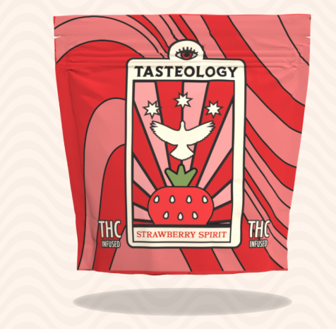 Photograph of product: Strawberry Spirit Gummies | 100mg