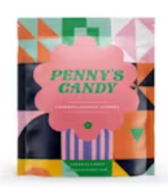 Photograph of product: Fruit Chew - Penny's Candy White Peach Gummies 20pk