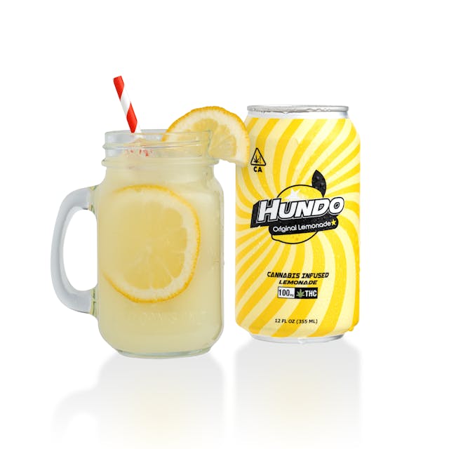Photograph of product: Hundo Original Lemonade (100mg) - 