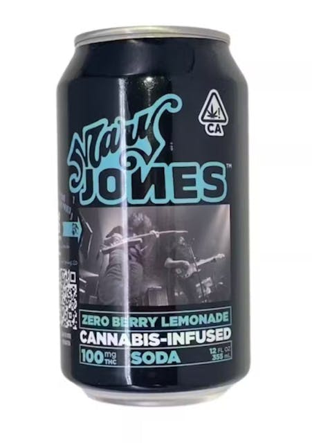 Photograph of product: Zero Berry Lemonade 100mg 12oz Soda - Can