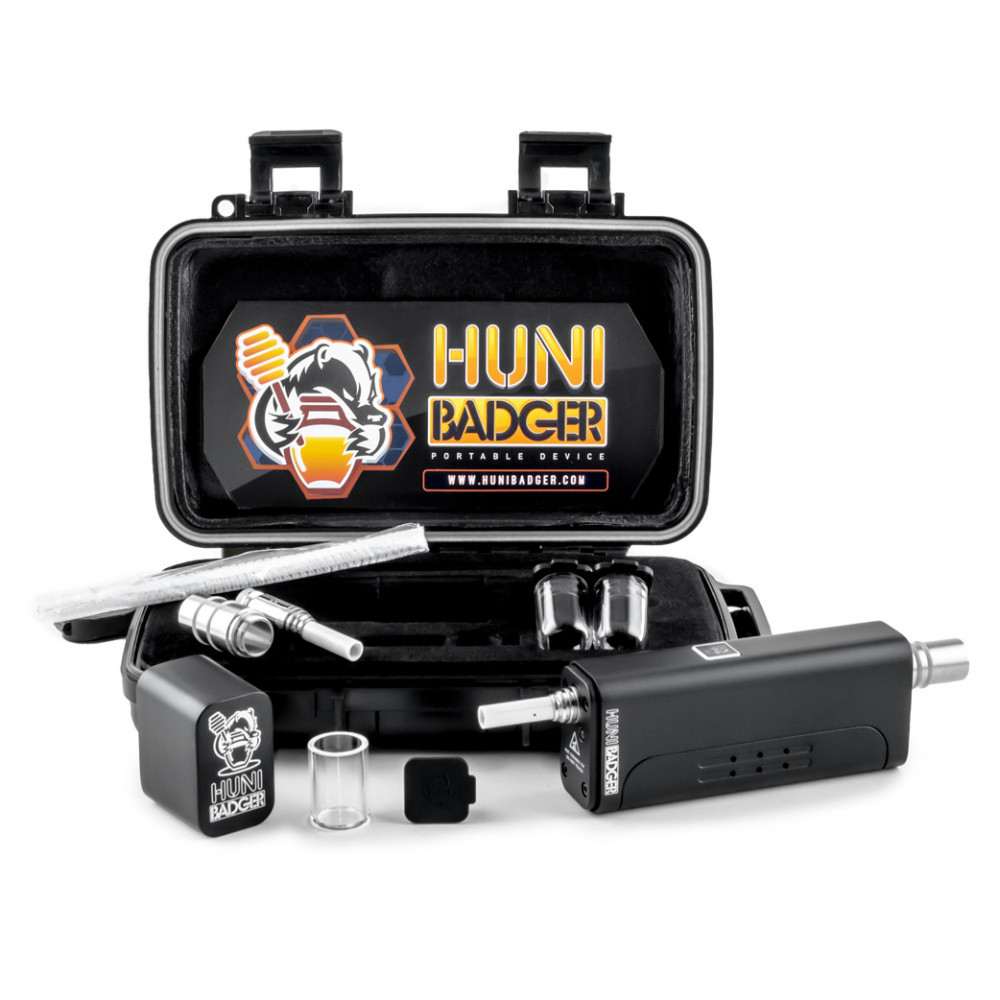 Photograph of product: Huni Badger Portable Device - Black (includes batteries & charger)