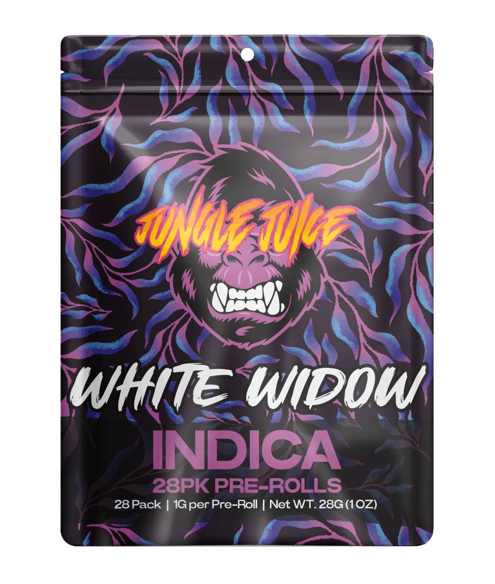 Photograph of product: Jungle Juice | White Widow | Preroll | 28g