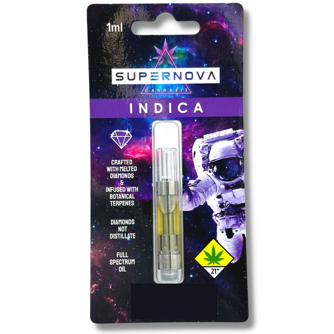 Photograph of product: Birthday Cake 1g Flavored Melted Diamonds BHO Cartridge (Supernova)