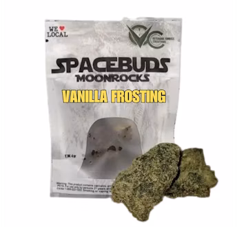 Photograph of product: Vanilla Frosting Moonrocks - 4g