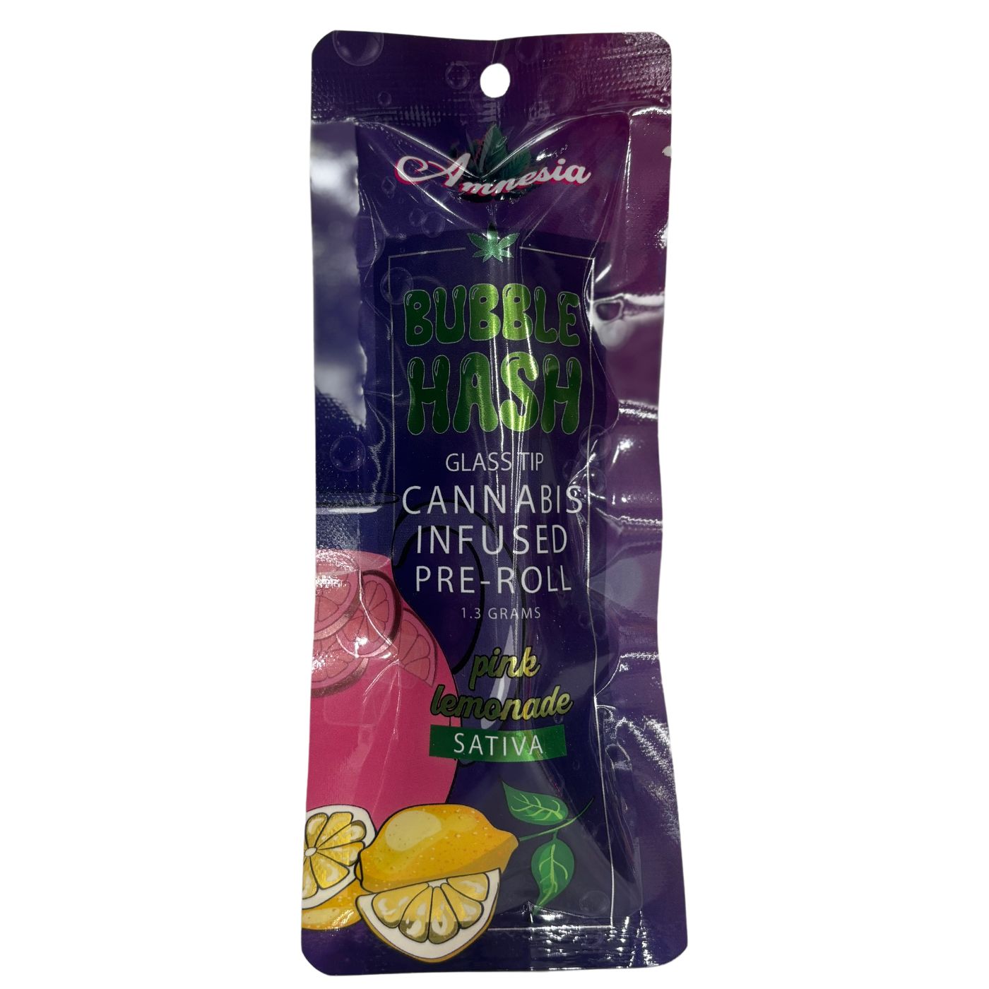 Photograph of product: Amnesia - Pink Lemonade 1.3g Bubble au chocolat Infused PR