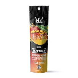 Photograph of product: Mango Haze | 1.2g Infused Jefferey Preroll