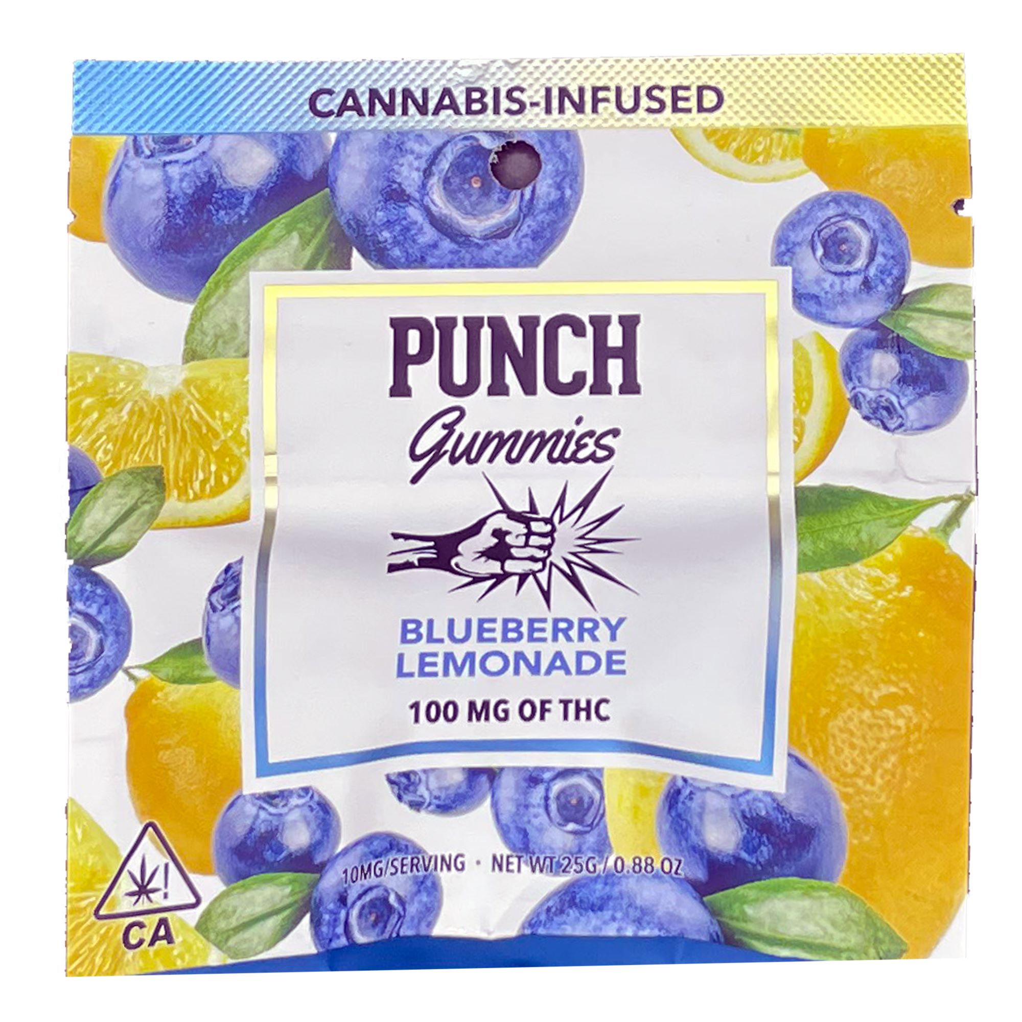 Photograph of product: Punch Edibles - 100mg Gummies - Tropical Punch