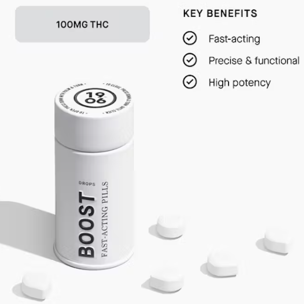 Photograph of product: Boost RSO Tablets | 20pk | 5mg ea (I)