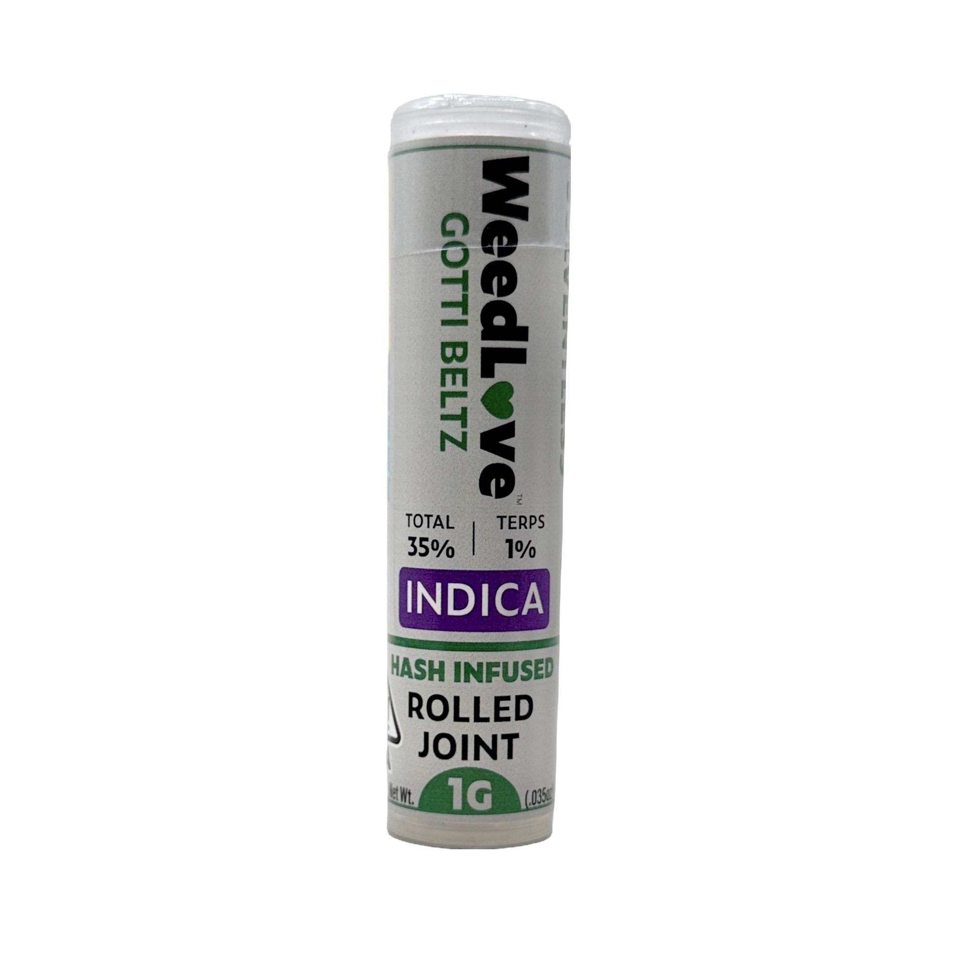 Photograph of product: GOTTI BELTZ au chocolat INFUSED PREROLL SINGLE 1G