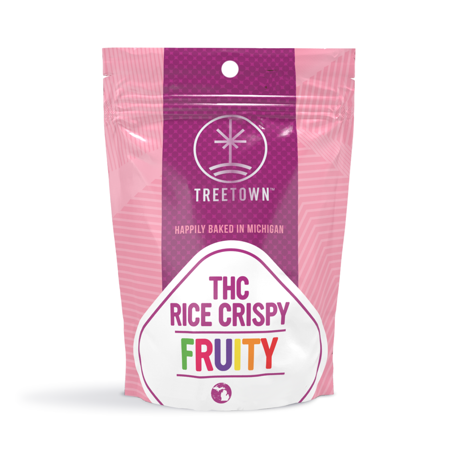 Photograph of product: 200MG | High Dose | Rice Crispy Treat | Fruity