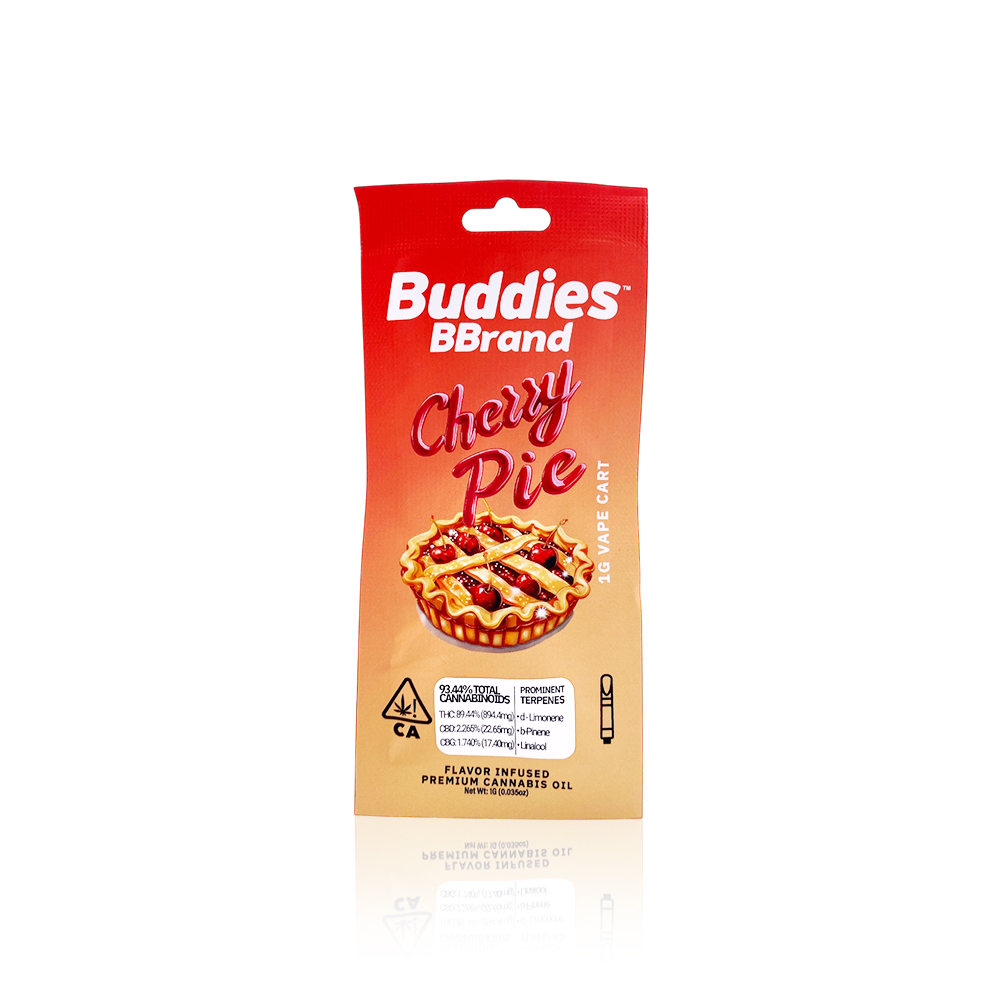 Photograph of product: BUDDIES - Vape Pen - Cherry Pie - BBrand - 1G
