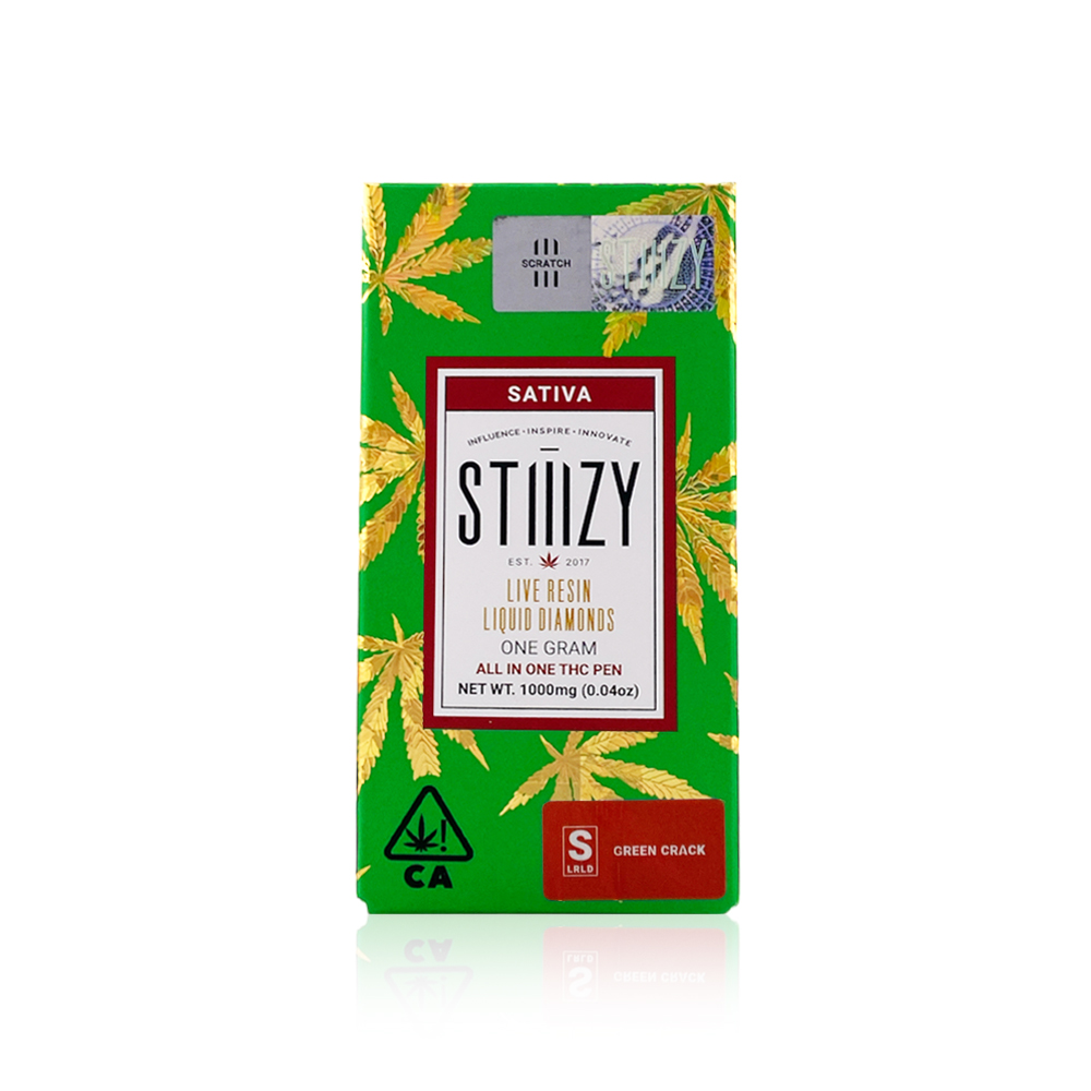 Photograph of product: GREEN CRACK 1G LIQUID DIAMONDS ALL IN ONE