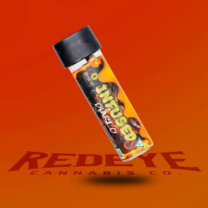 Photograph of product: Red Eye | Diablo Infused 3 Pack Liquid Terps & Diamonds