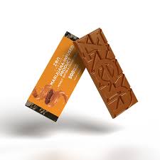 Photograph of product: Zen - Peanut Butter & Chocolate - Chocolate Bar - 250mg