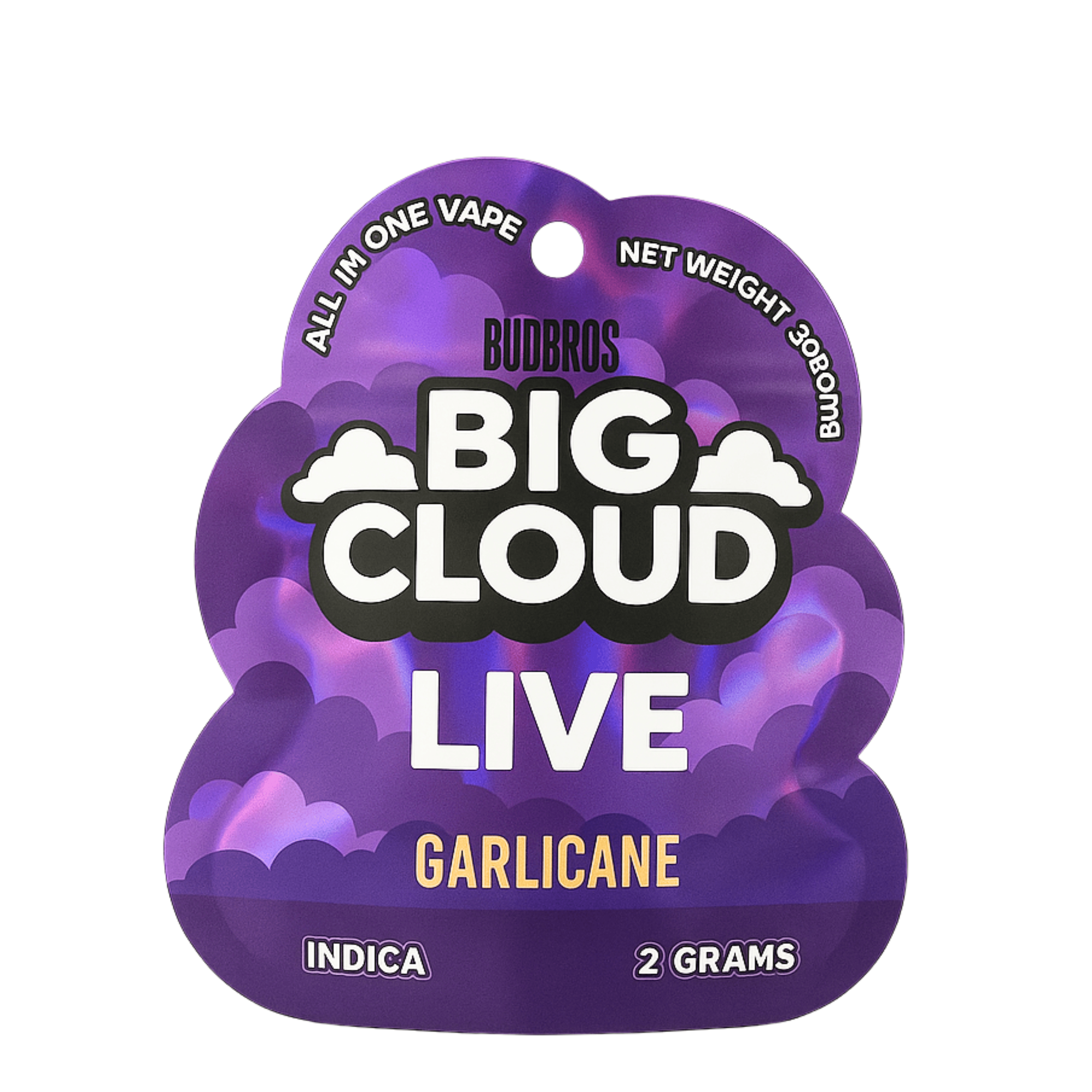 Photograph of product: Bud Bros - Live - Garlicane Disposable - 2g