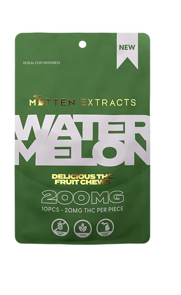 Photograph of product: Watermelon Fruit Chews 200mg