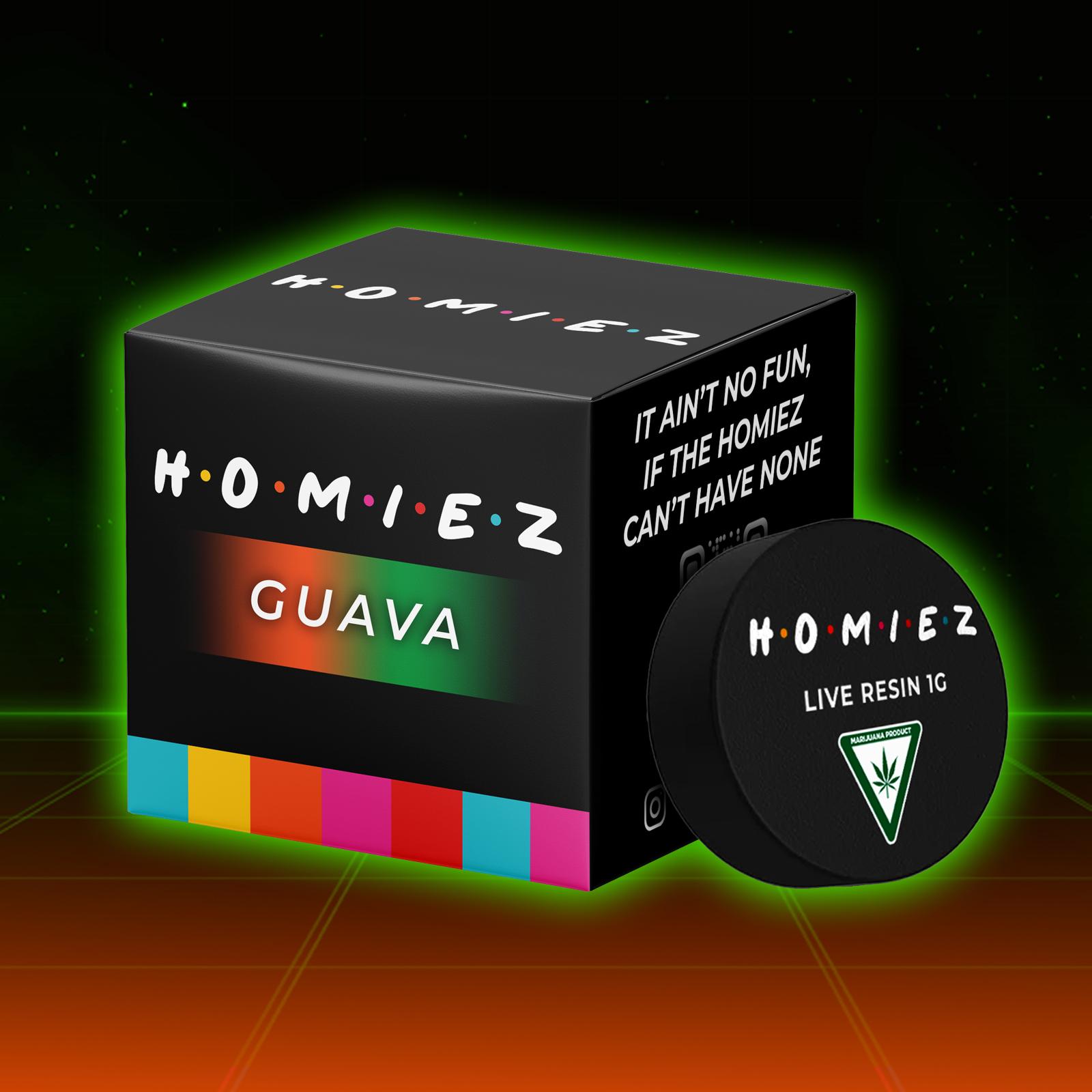 Photograph of product: Homiez - Guava Live Resin
