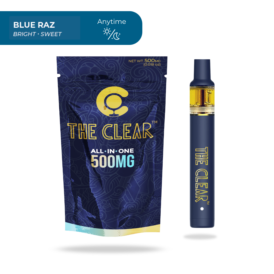 Photograph of product: The Clear 500mg AIO HYBRID