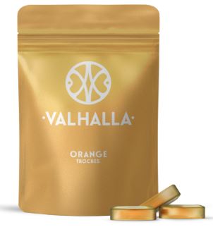 Photograph of product: Orange | 50mg Distillate Troche | 10pk