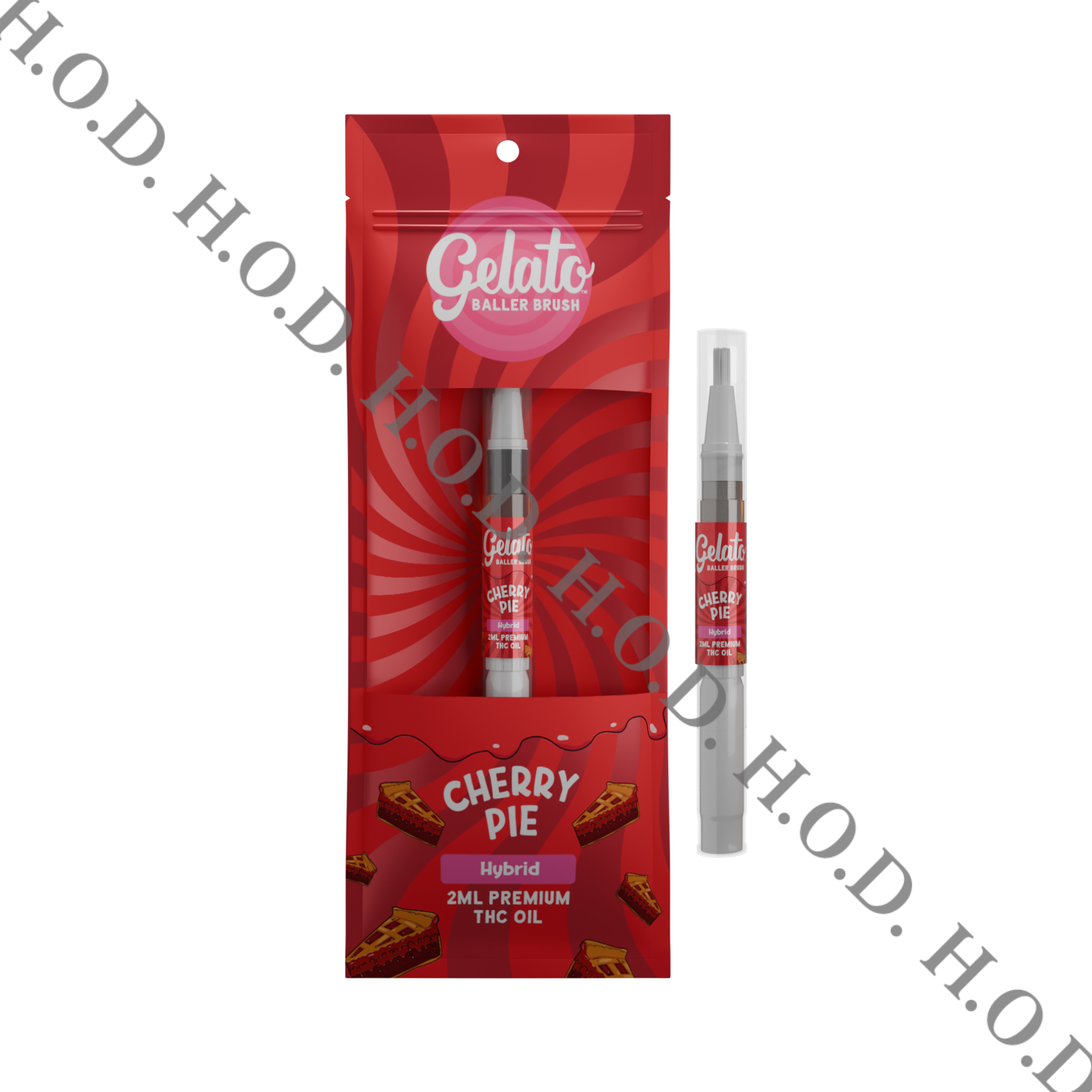 Photograph of product: Gelato Cherry Pie Baller Brush 2g