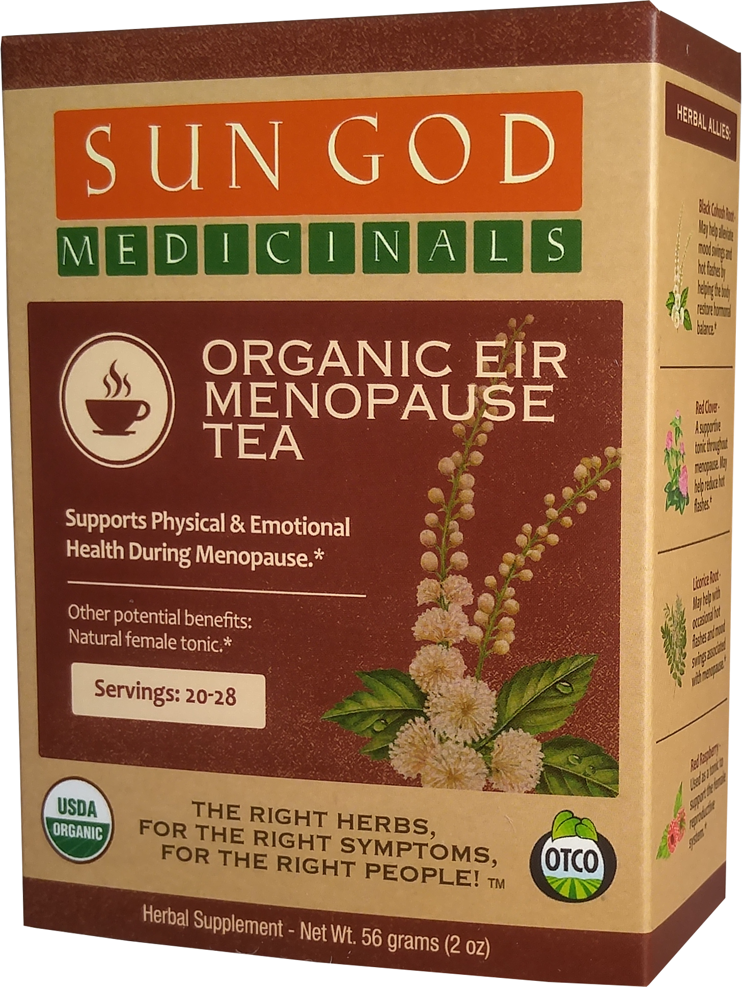 Photograph of product: Eir Menopause 2 oz Tea