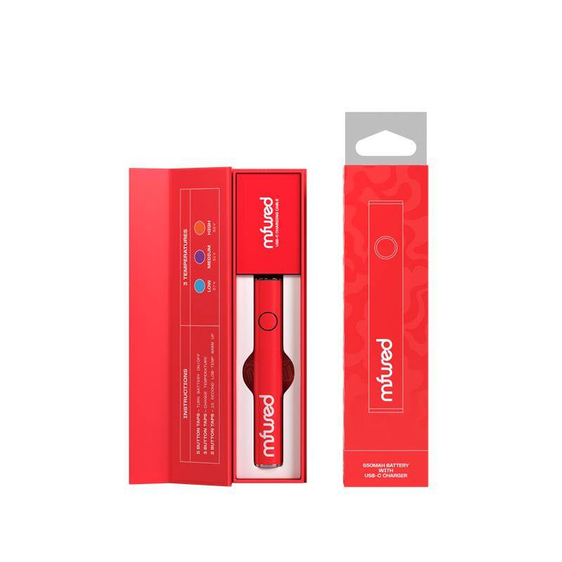 Photograph of product: Mfused Smart Battery 650mAh - Red