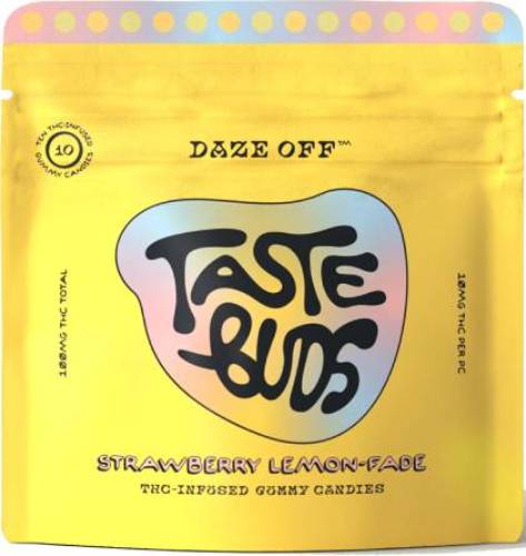 Photograph of product: STRAWBERRY LEMON-FADE GUMMIES 10PK