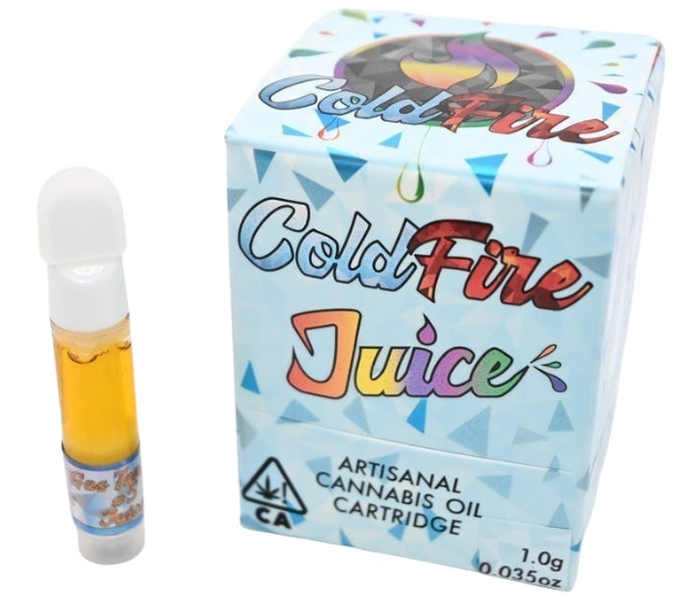Photograph of product: Coldfire | Mochi Strudel Juice Vape Cart - Cured Resin | 1g