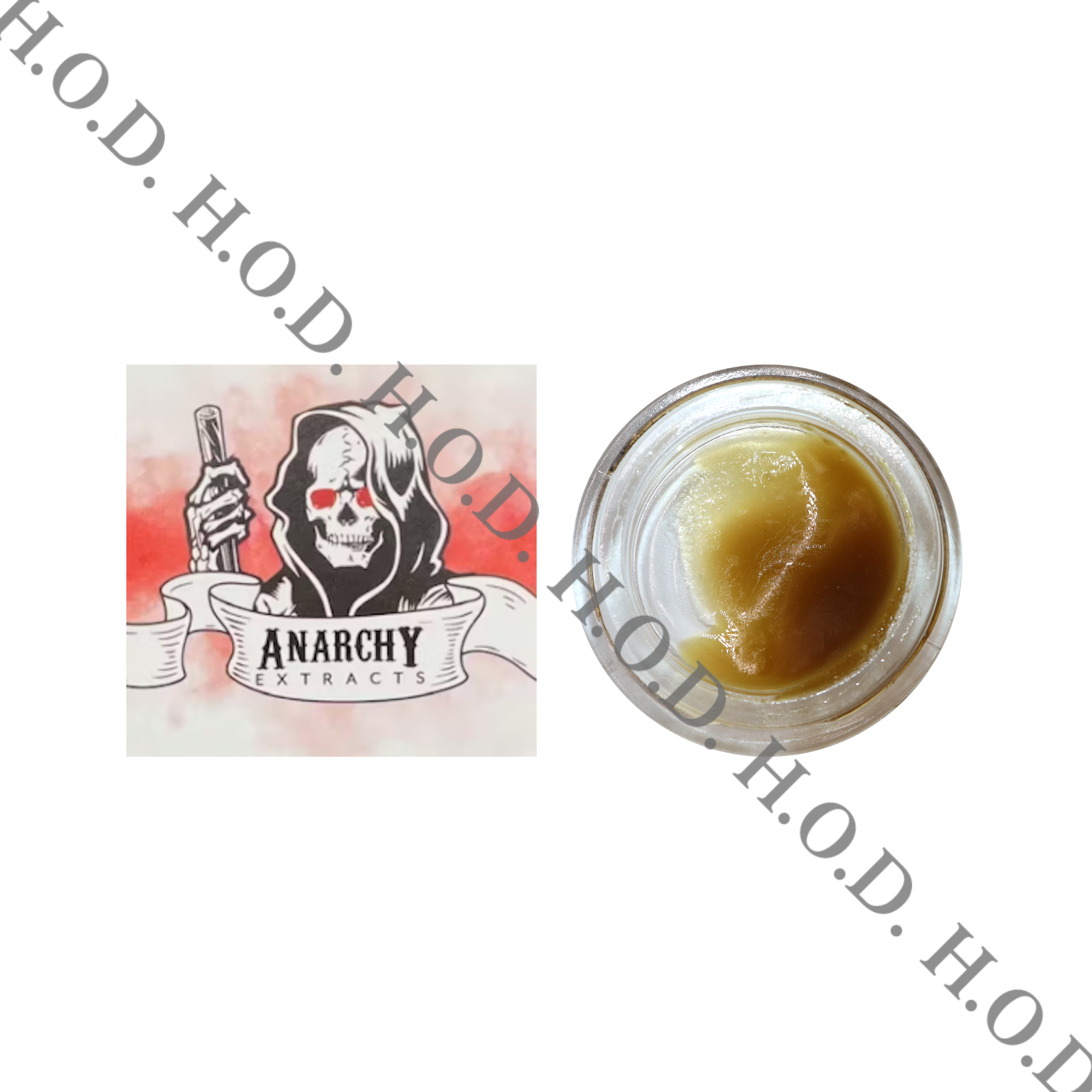 Photograph of product: Anarchy Gorilla Glue #4 Budder 1g