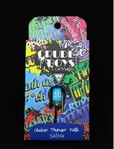 Photograph of product: Crude Boys - Alaskan Thunder Funk (S) - 1g Vape