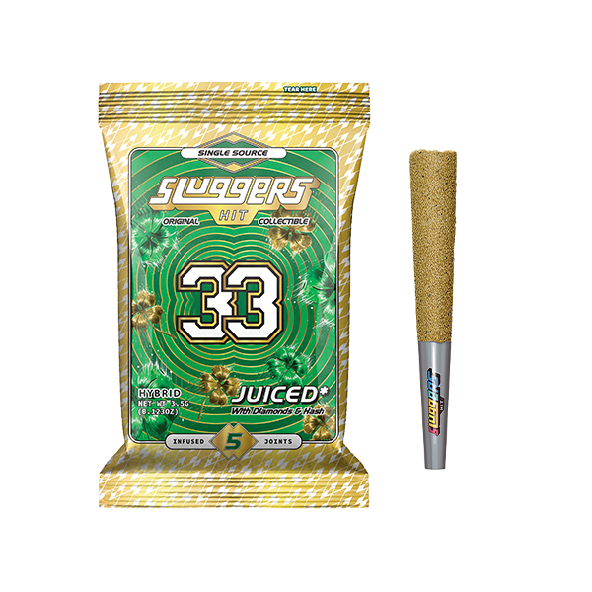 Photograph of Product: Sluggers | 33 | Infused PRJ Multipack | 5pk