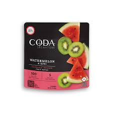Photograph of product: Coda Fruit Notes Watermelon Kiwi 100mg