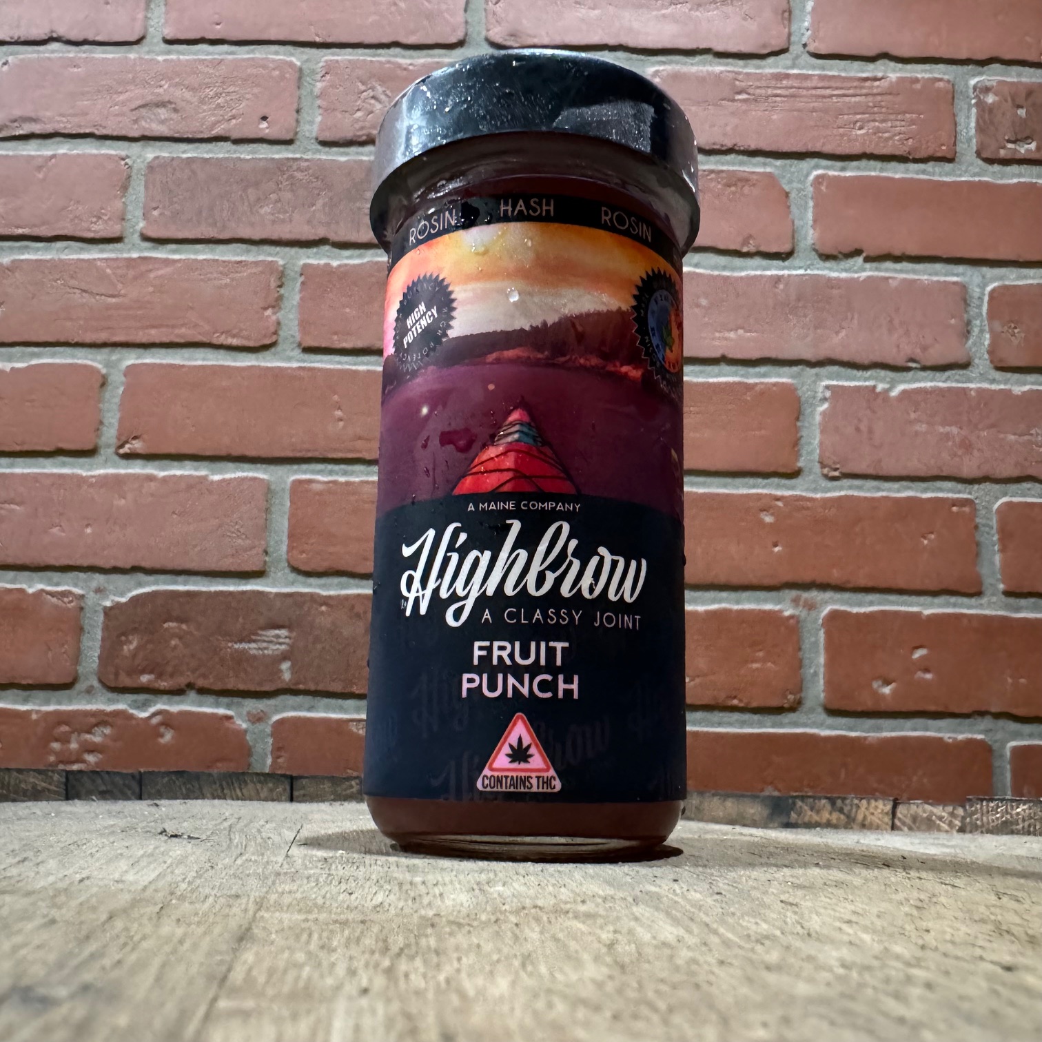 Photograph of product: Highbrow - Fruit Punch au chocolat Rosin Drink 200MG