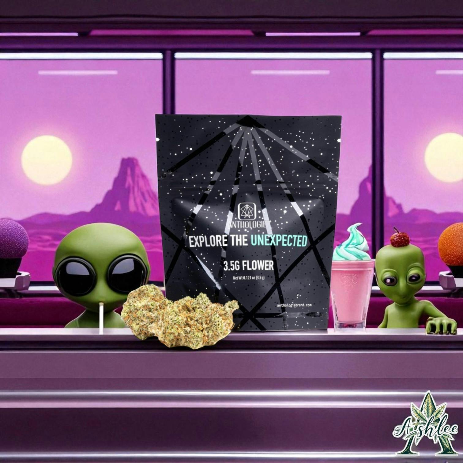 Photograph of product: ALIEN MILKSHAKE - FLOWER - 3.5 G