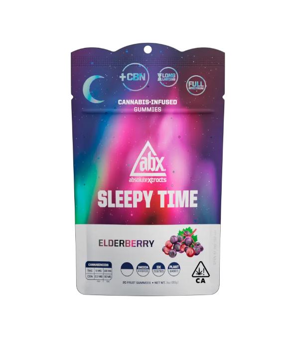 Photograph of product: ELDERBERRY SLEEPYTIME CBN GUMMIES 100MG