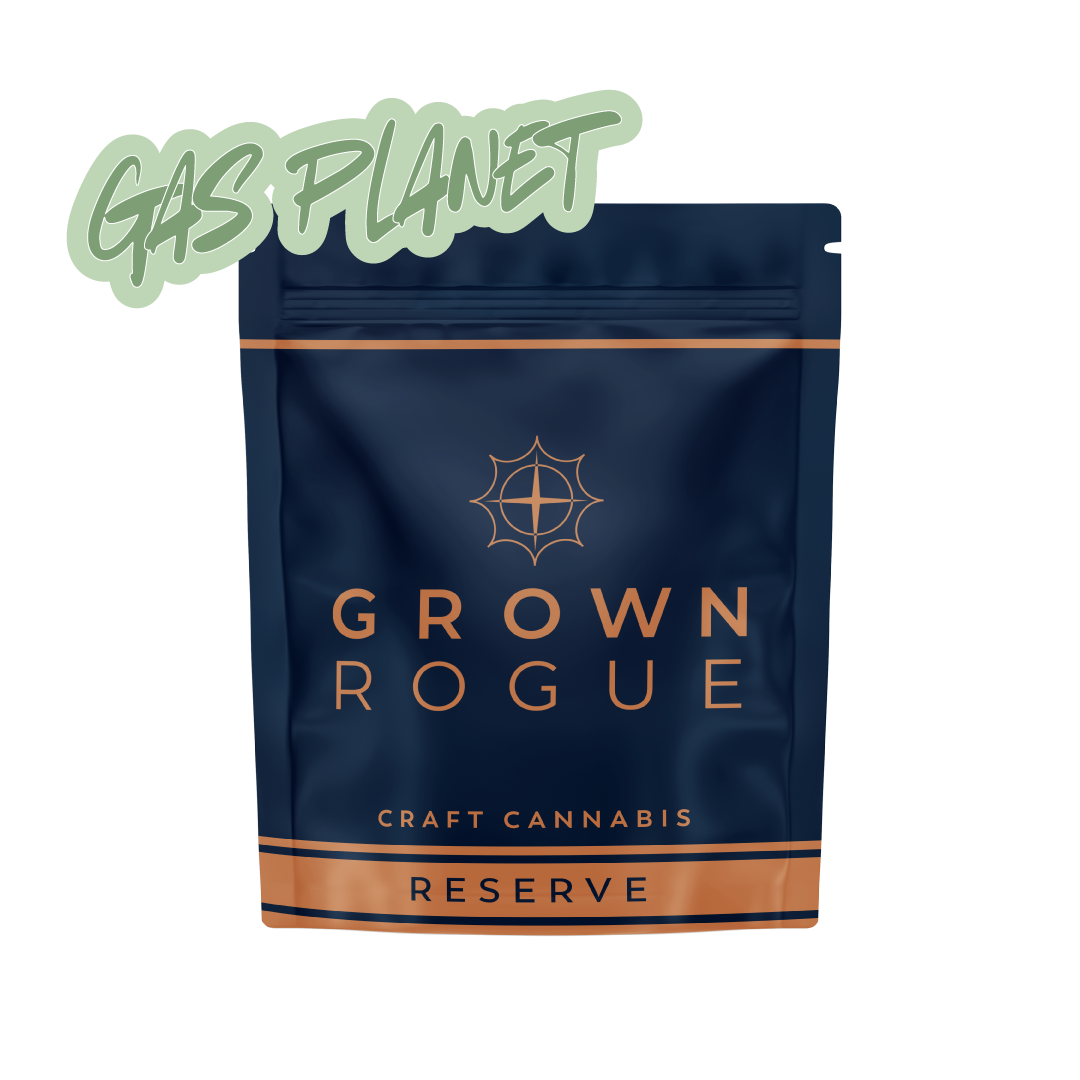 Photograph of product: Grown Rogue - Gas Planet - Flower - 3.5g