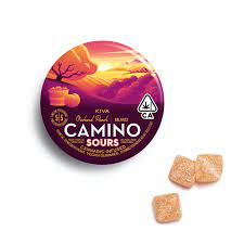 Photograph of product: Camino - Sours - Orchard Peach - Gummies - 10pk