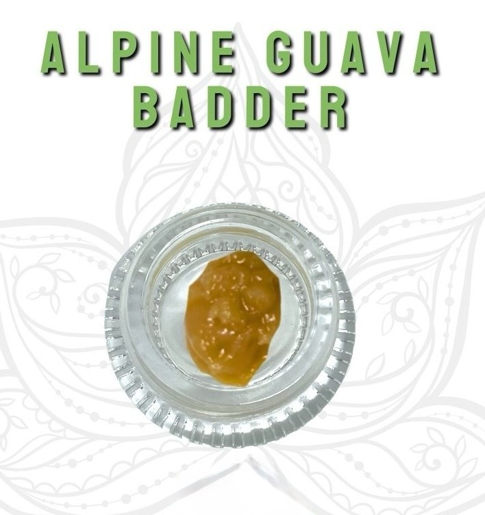 Photograph of product: Badder (1g) | Alpine Guava
