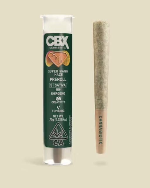 Photograph of product: Super Mango Haze Pre-Roll - 