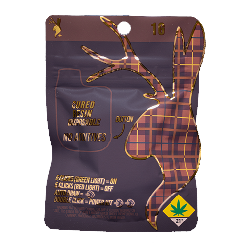 Photograph of product: Plaid Jacket: Animal Tsunmai (I/H) - Cured Resin Disposable