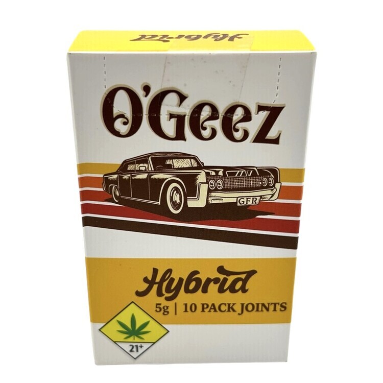 Photograph of product: O'Geez - Blue Dream Joints 10pk